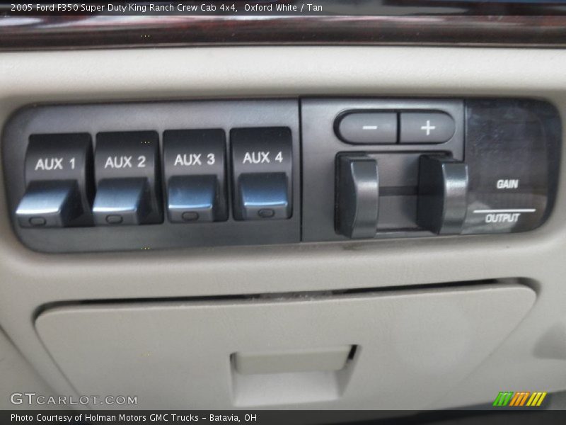 Oxford White / Tan 2005 Ford F350 Super Duty King Ranch Crew Cab 4x4