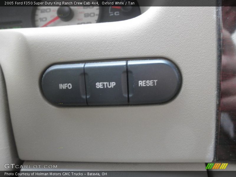 Oxford White / Tan 2005 Ford F350 Super Duty King Ranch Crew Cab 4x4