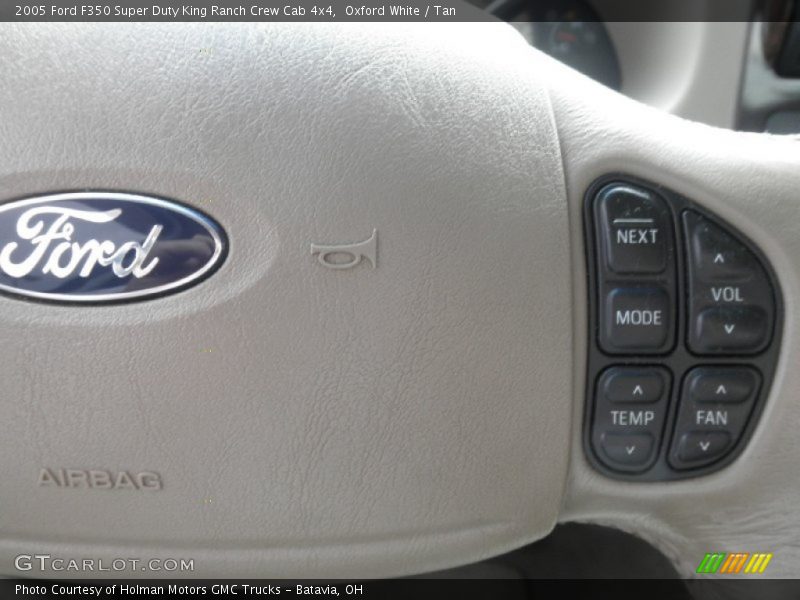 Oxford White / Tan 2005 Ford F350 Super Duty King Ranch Crew Cab 4x4