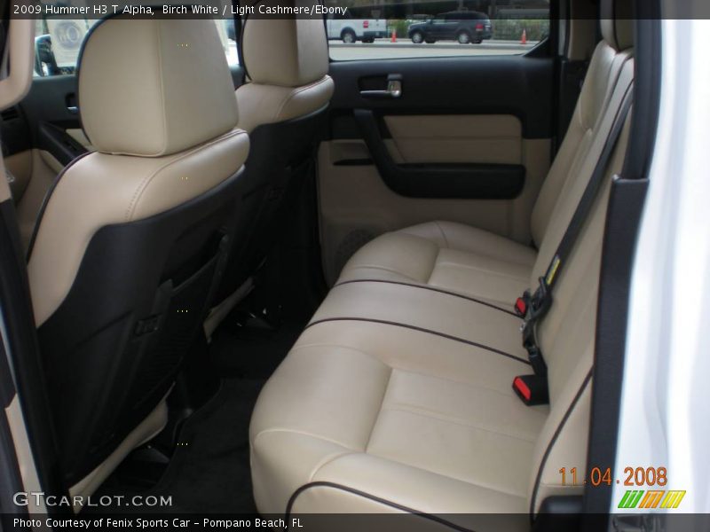 Birch White / Light Cashmere/Ebony 2009 Hummer H3 T Alpha