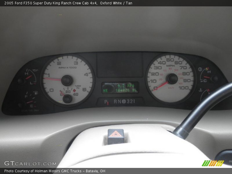 Oxford White / Tan 2005 Ford F350 Super Duty King Ranch Crew Cab 4x4
