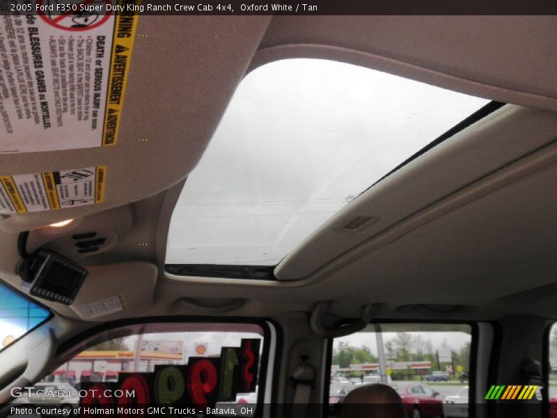 Oxford White / Tan 2005 Ford F350 Super Duty King Ranch Crew Cab 4x4