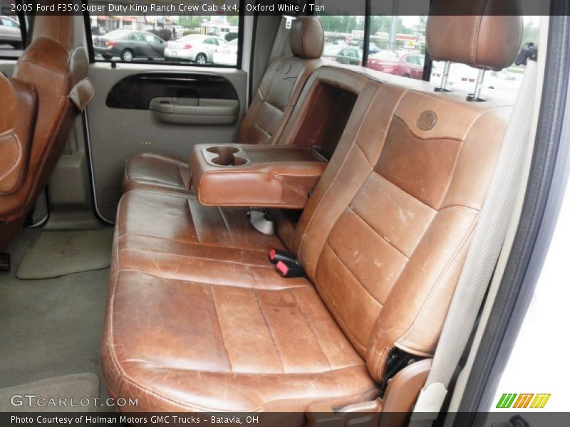 Oxford White / Tan 2005 Ford F350 Super Duty King Ranch Crew Cab 4x4