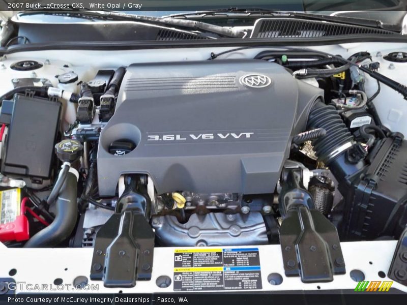 White Opal / Gray 2007 Buick LaCrosse CXS