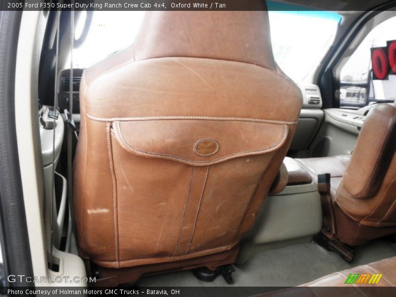 Oxford White / Tan 2005 Ford F350 Super Duty King Ranch Crew Cab 4x4