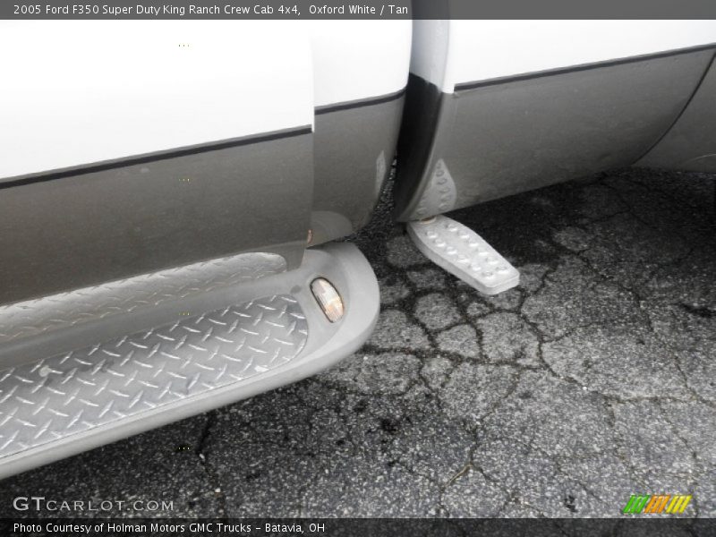 Oxford White / Tan 2005 Ford F350 Super Duty King Ranch Crew Cab 4x4