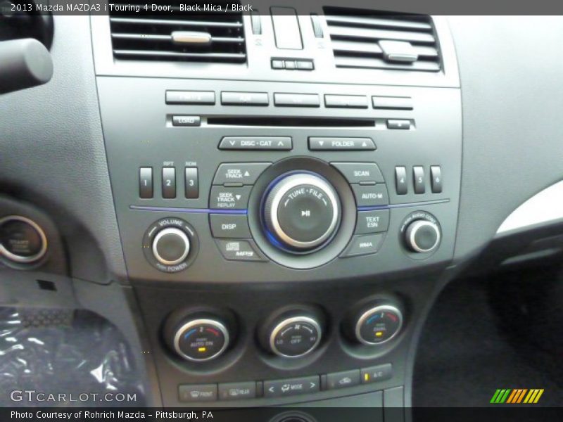 Black Mica / Black 2013 Mazda MAZDA3 i Touring 4 Door