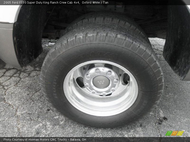 Oxford White / Tan 2005 Ford F350 Super Duty King Ranch Crew Cab 4x4