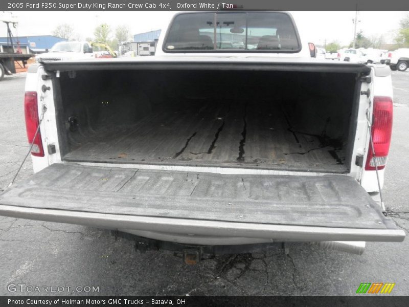 Oxford White / Tan 2005 Ford F350 Super Duty King Ranch Crew Cab 4x4