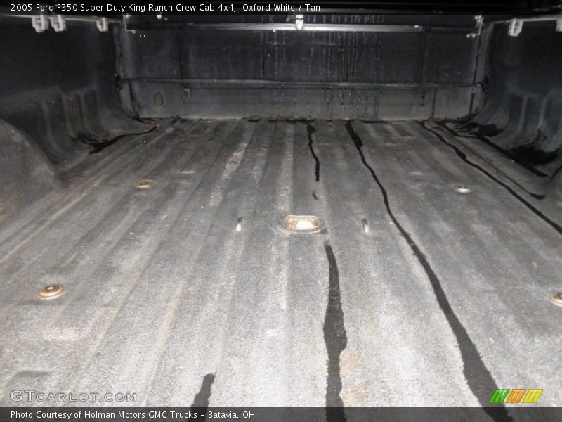Oxford White / Tan 2005 Ford F350 Super Duty King Ranch Crew Cab 4x4