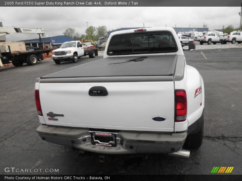 Oxford White / Tan 2005 Ford F350 Super Duty King Ranch Crew Cab 4x4