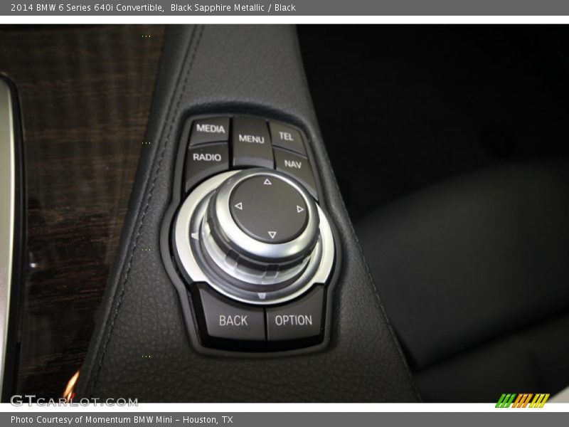 Controls of 2014 6 Series 640i Convertible