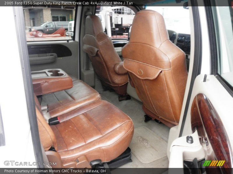 Oxford White / Tan 2005 Ford F350 Super Duty King Ranch Crew Cab 4x4