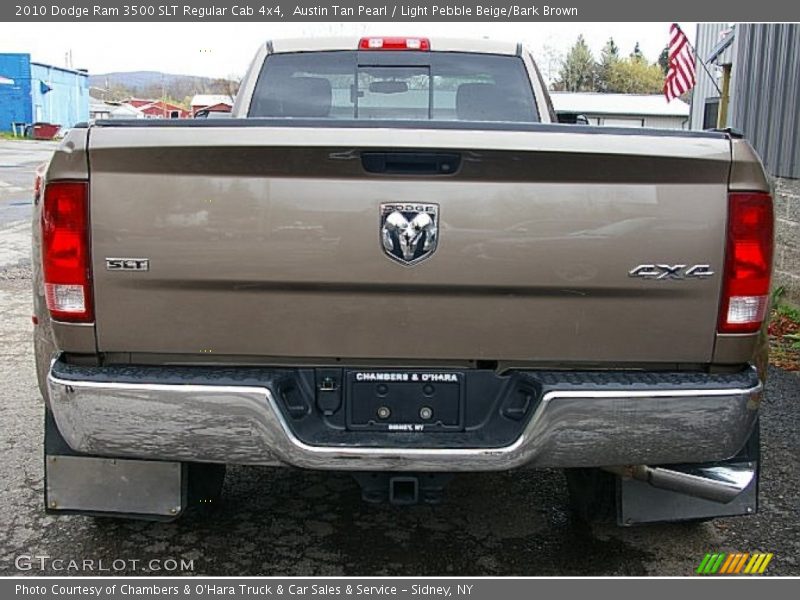 Austin Tan Pearl / Light Pebble Beige/Bark Brown 2010 Dodge Ram 3500 SLT Regular Cab 4x4