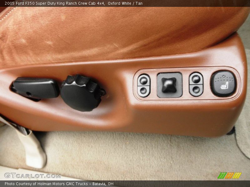 Oxford White / Tan 2005 Ford F350 Super Duty King Ranch Crew Cab 4x4