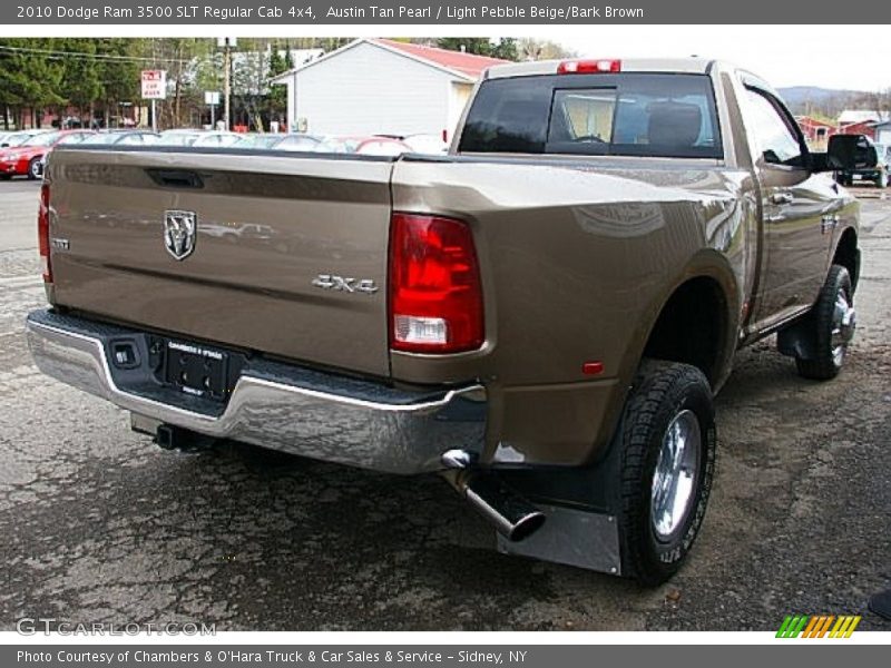 Austin Tan Pearl / Light Pebble Beige/Bark Brown 2010 Dodge Ram 3500 SLT Regular Cab 4x4
