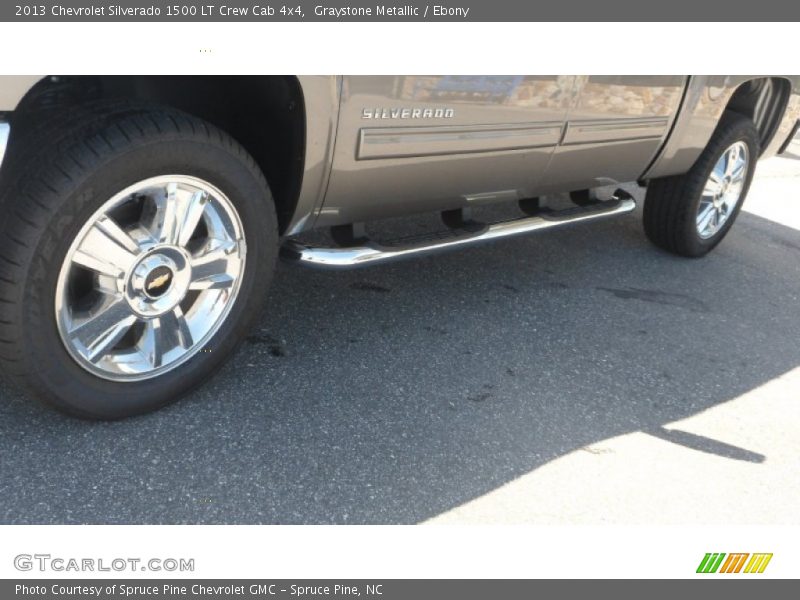 Graystone Metallic / Ebony 2013 Chevrolet Silverado 1500 LT Crew Cab 4x4