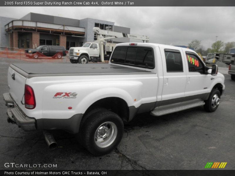 Oxford White / Tan 2005 Ford F350 Super Duty King Ranch Crew Cab 4x4
