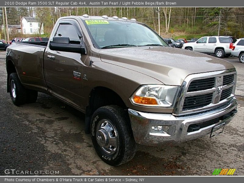 Front 3/4 View of 2010 Ram 3500 SLT Regular Cab 4x4
