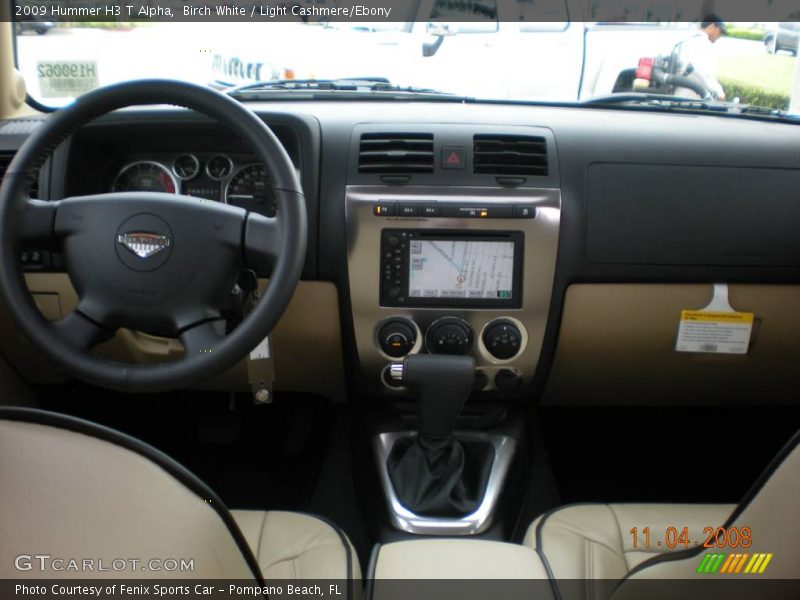 Birch White / Light Cashmere/Ebony 2009 Hummer H3 T Alpha