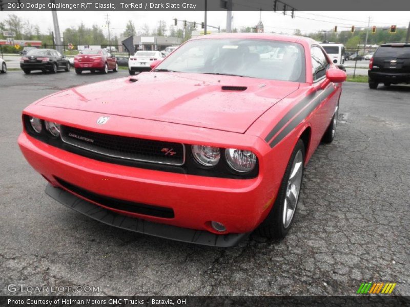 TorRed / Dark Slate Gray 2010 Dodge Challenger R/T Classic