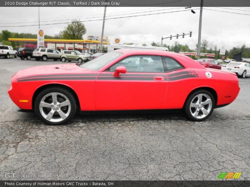 TorRed / Dark Slate Gray 2010 Dodge Challenger R/T Classic