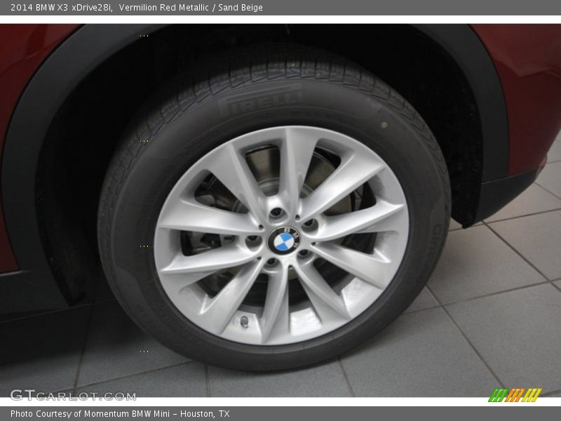  2014 X3 xDrive28i Wheel