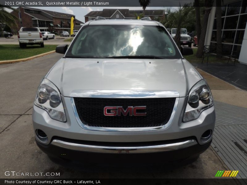 Quicksilver Metallic / Light Titanium 2011 GMC Acadia SL