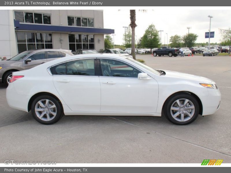 Bellanova White Pearl / Ebony 2013 Acura TL Technology