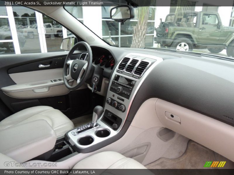 Quicksilver Metallic / Light Titanium 2011 GMC Acadia SL