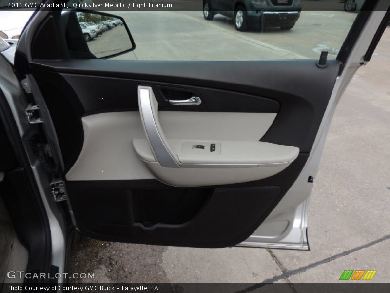 Quicksilver Metallic / Light Titanium 2011 GMC Acadia SL