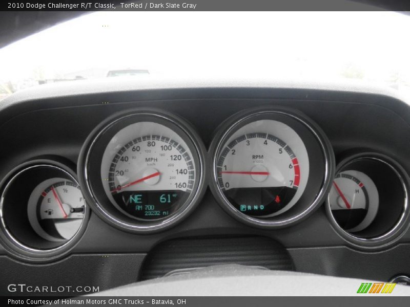 TorRed / Dark Slate Gray 2010 Dodge Challenger R/T Classic