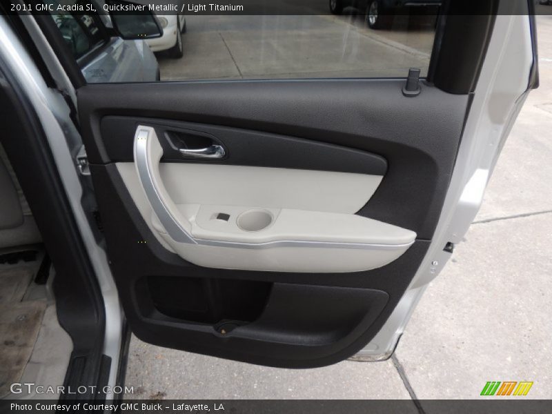 Quicksilver Metallic / Light Titanium 2011 GMC Acadia SL