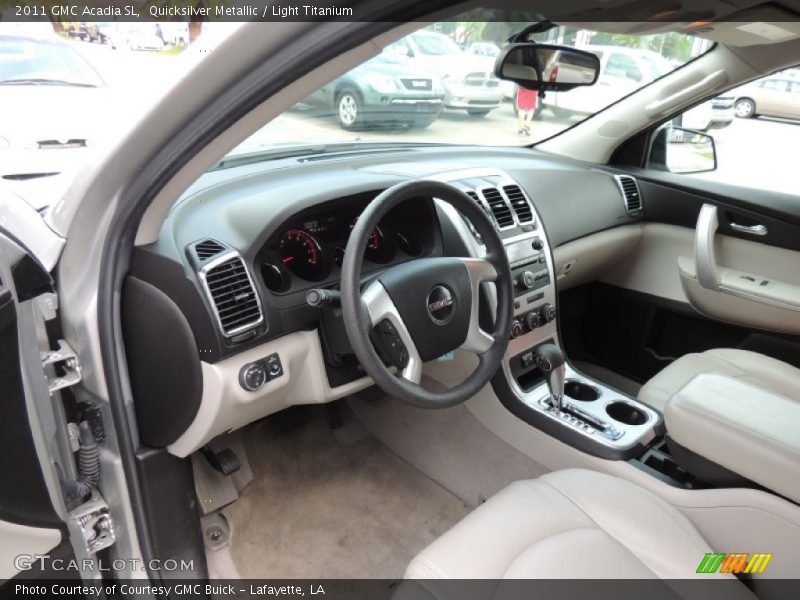 Quicksilver Metallic / Light Titanium 2011 GMC Acadia SL