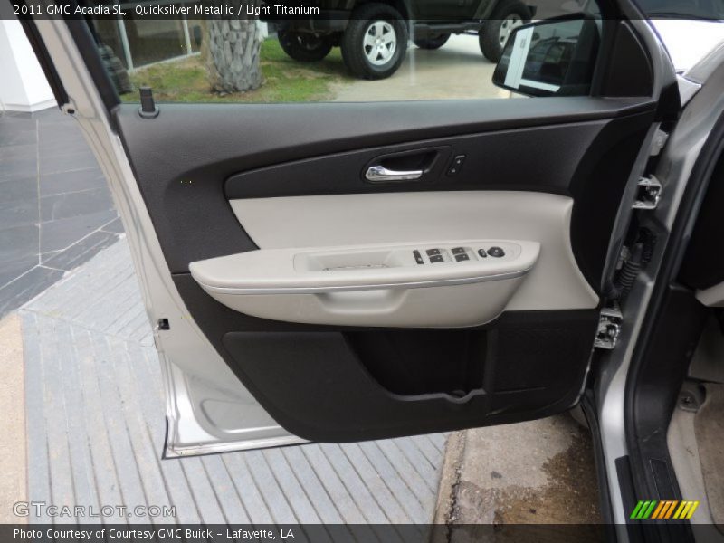 Quicksilver Metallic / Light Titanium 2011 GMC Acadia SL