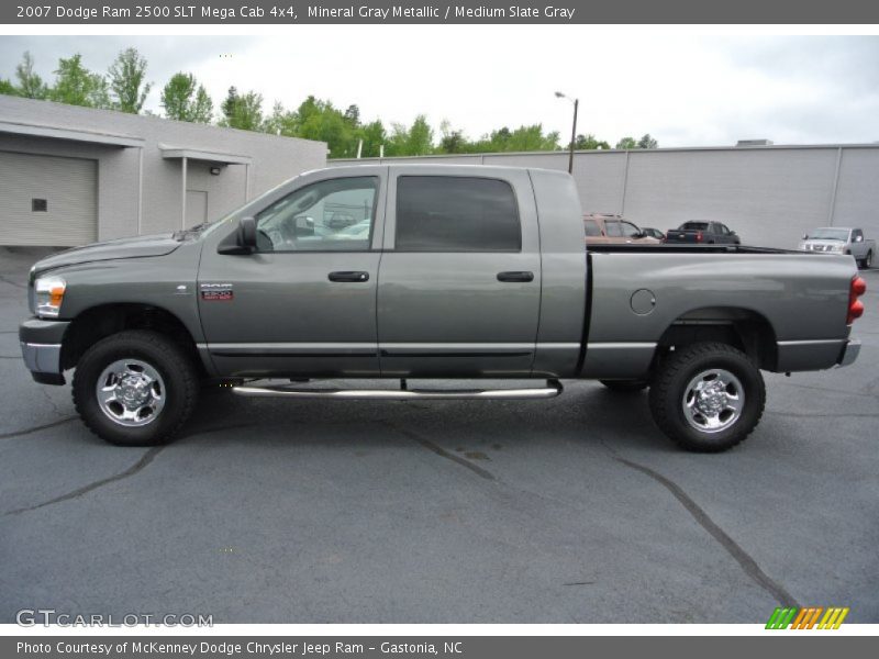 Mineral Gray Metallic / Medium Slate Gray 2007 Dodge Ram 2500 SLT Mega Cab 4x4