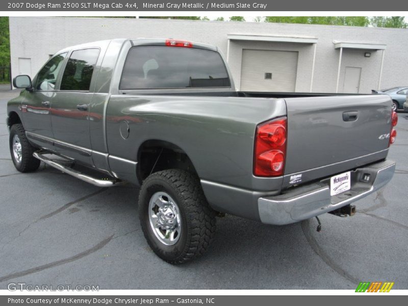 Mineral Gray Metallic / Medium Slate Gray 2007 Dodge Ram 2500 SLT Mega Cab 4x4
