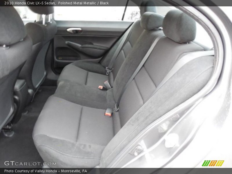 Polished Metal Metallic / Black 2010 Honda Civic LX-S Sedan