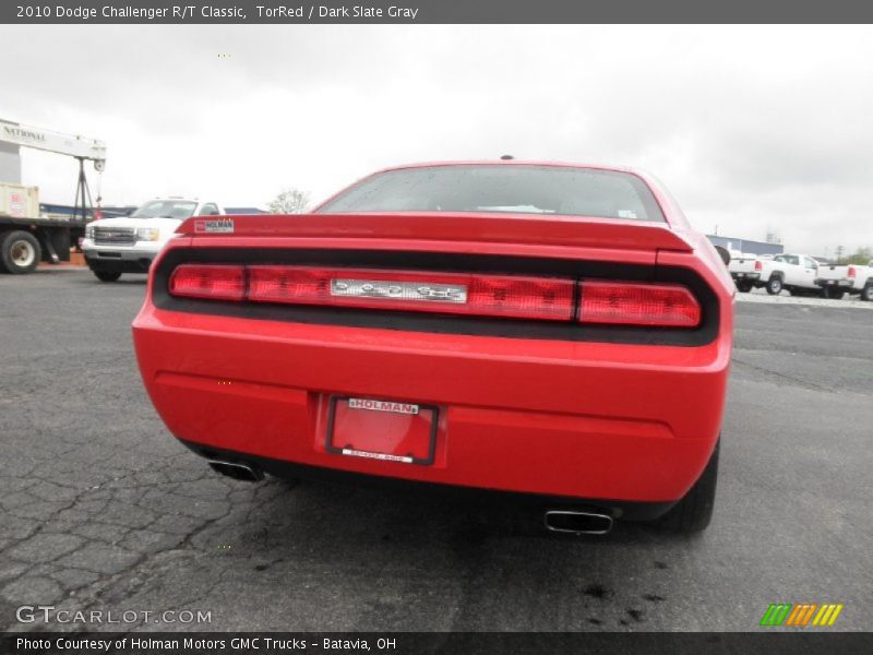 TorRed / Dark Slate Gray 2010 Dodge Challenger R/T Classic