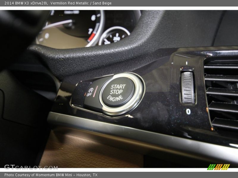 Controls of 2014 X3 xDrive28i