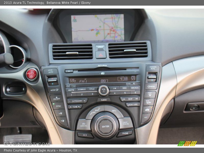 Bellanova White Pearl / Ebony 2013 Acura TL Technology