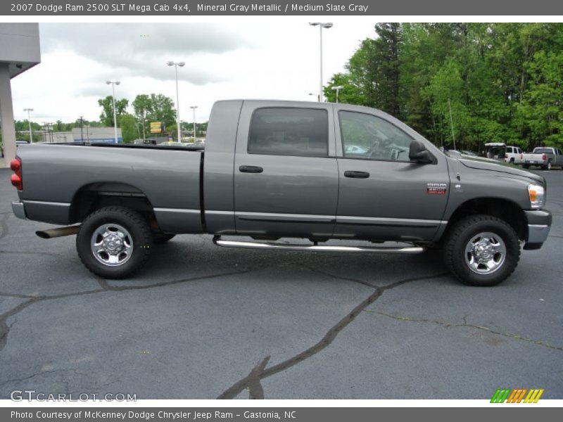 Mineral Gray Metallic / Medium Slate Gray 2007 Dodge Ram 2500 SLT Mega Cab 4x4