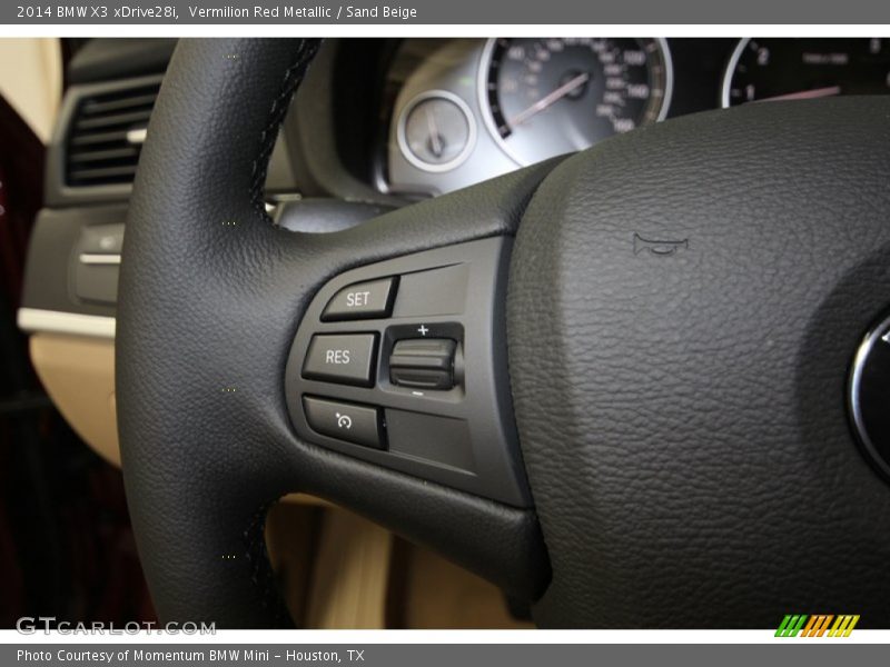 Controls of 2014 X3 xDrive28i