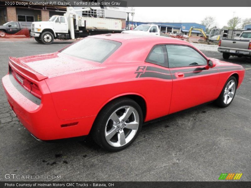 TorRed / Dark Slate Gray 2010 Dodge Challenger R/T Classic