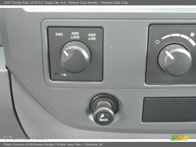 Mineral Gray Metallic / Medium Slate Gray 2007 Dodge Ram 2500 SLT Mega Cab 4x4