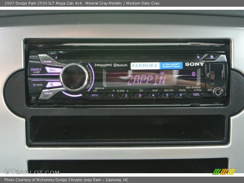 Mineral Gray Metallic / Medium Slate Gray 2007 Dodge Ram 2500 SLT Mega Cab 4x4