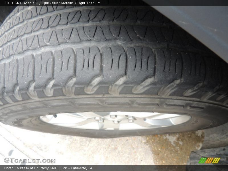 Quicksilver Metallic / Light Titanium 2011 GMC Acadia SL
