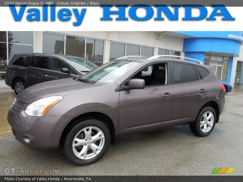 Iridium Graphite / Black 2009 Nissan Rogue SL AWD