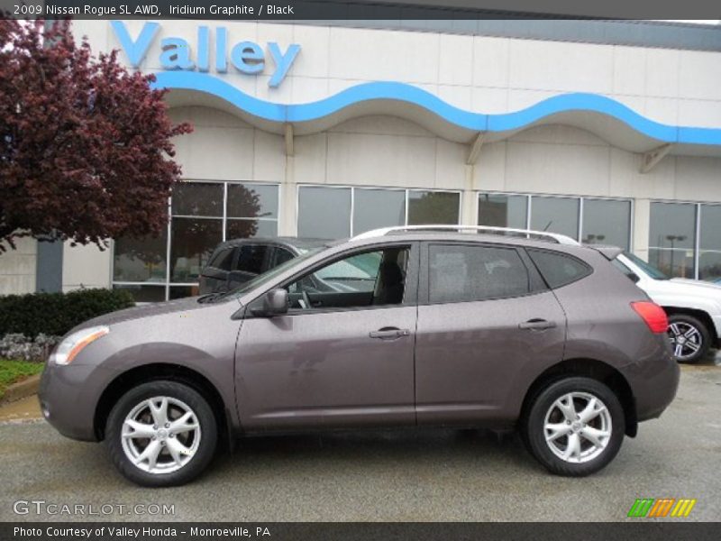 Iridium Graphite / Black 2009 Nissan Rogue SL AWD