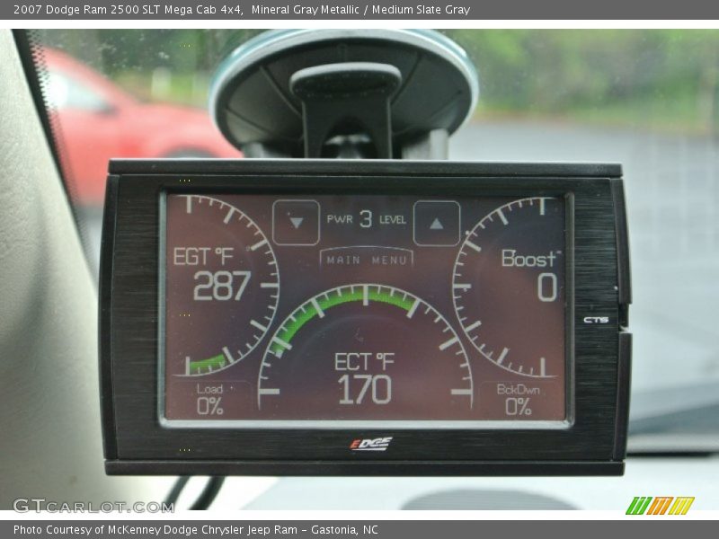 Mineral Gray Metallic / Medium Slate Gray 2007 Dodge Ram 2500 SLT Mega Cab 4x4